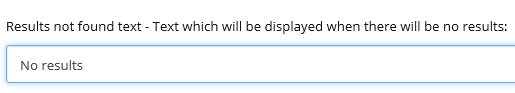 The Commerce Search Results toolbar