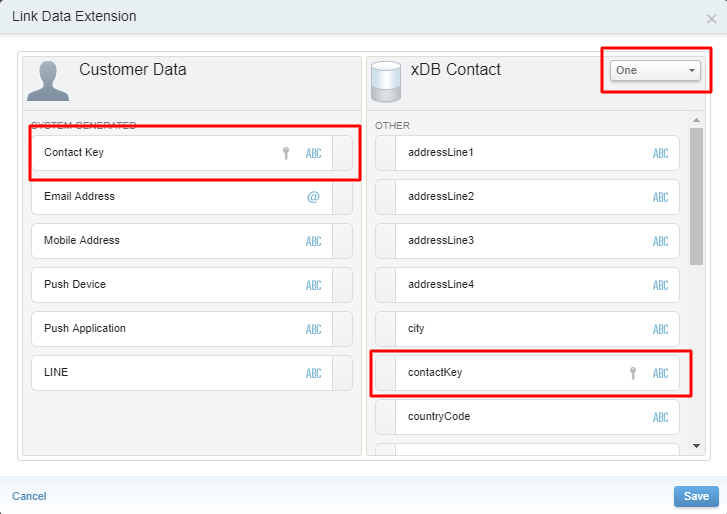 Link Customer Data to xDB Contact