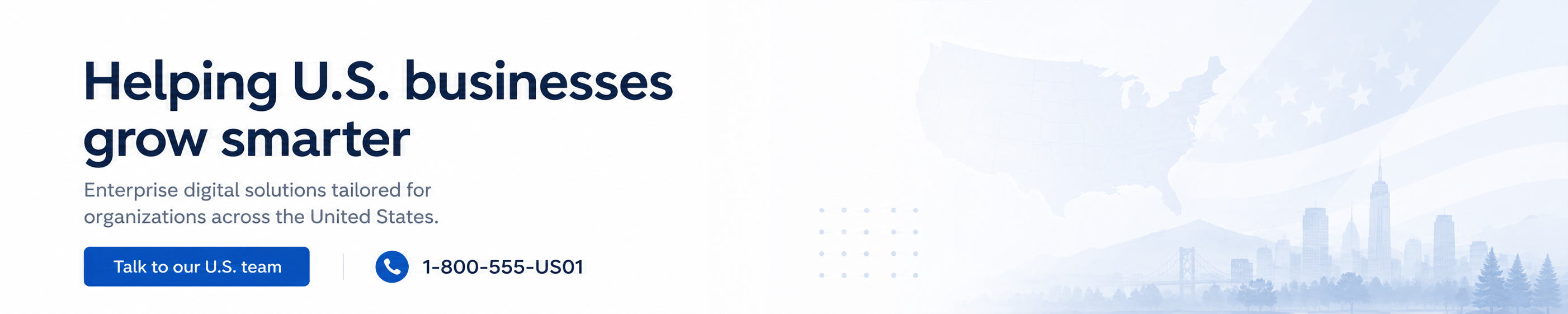Banner variant for US visitors.