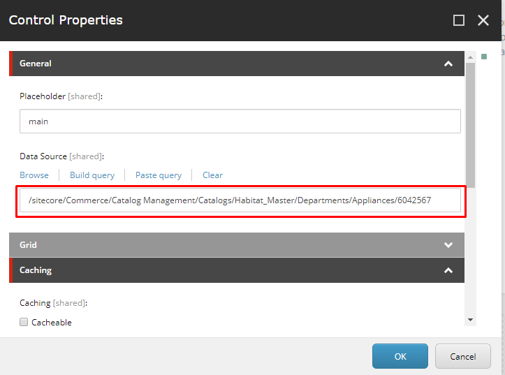 Control Properties.