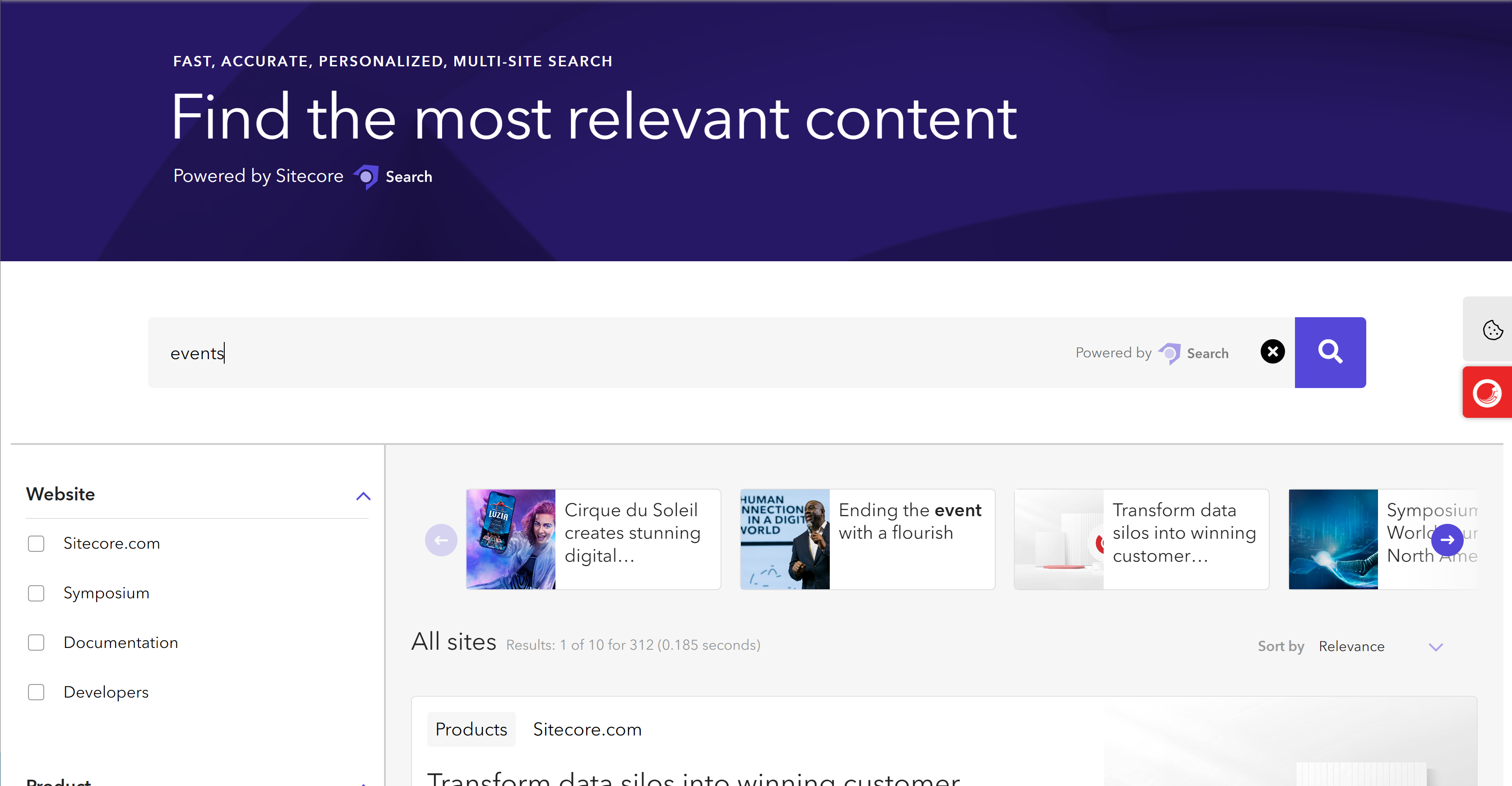 エクスペリエンス機能一覧 | Sitecore Documentation